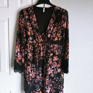 Floral dress size M